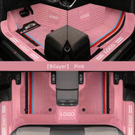 Custom-fit all-weather car floor mat fully surrounded by double-layer wear-resistant material for various car models13