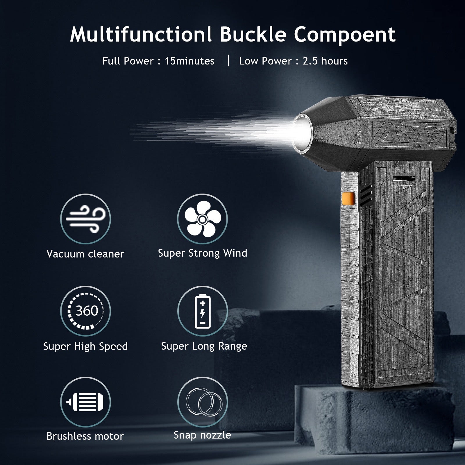 Violent turbofan，Handheld turbine blower