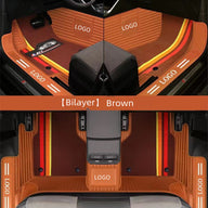 Custom-fit all-weather car floor mat fully surrounded by double-layer wear-resistant material for various car models15