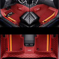 Custom-fit all-weather car floor mat fully surrounded by double-layer wear-resistant material for various car models5