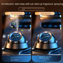 Smart Car Aroma Diffuser with Clock Perfume Ornament3