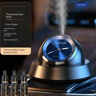 Smart Car Aroma Diffuser with Clock Perfume Ornament1