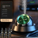 Smart Car Aroma Diffuser with Clock Perfume Ornament0