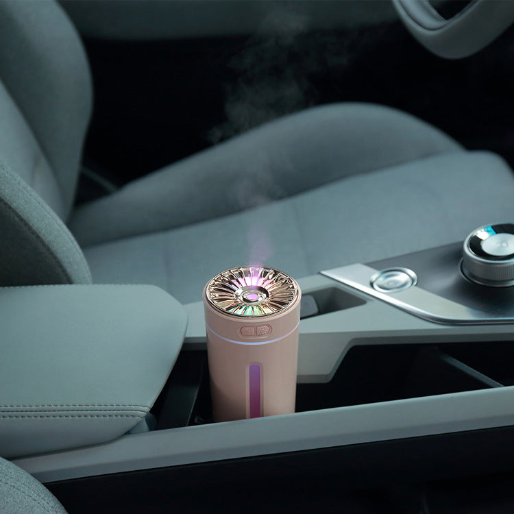 Car Aromatherapy with Phantom Cup and Colorful Night Light feature, Car Air Humidifier4