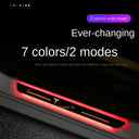 Car threshold LED seven-color pedal