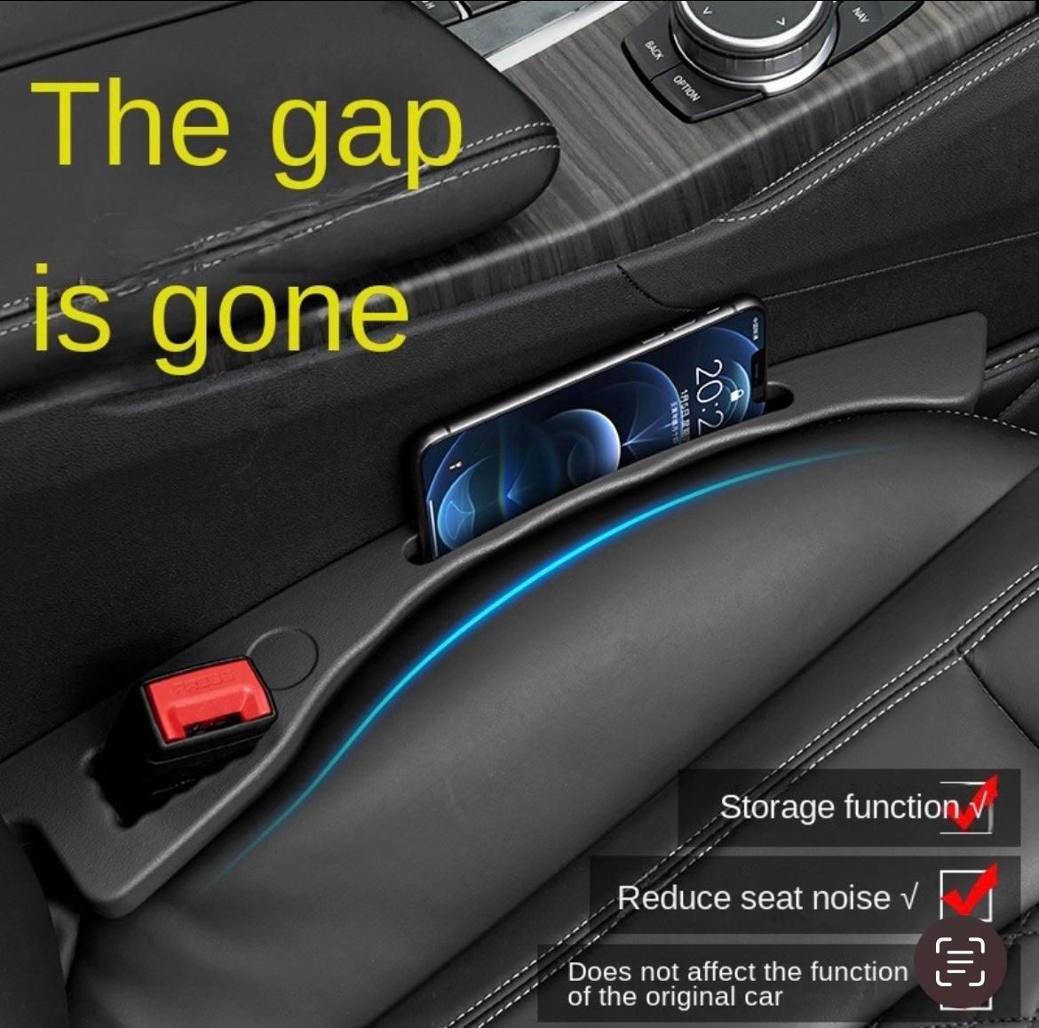 2pcs Car Seat Seam Leakproof Strip for vehicle interior protection3