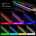 Car threshold LED seven-color pedal